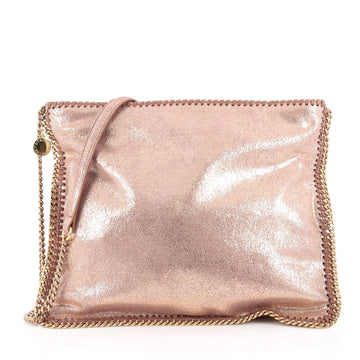 Stella McCartney Falabella Crossbody Messenger Bag Shaggy Deer Medium Pink 1813702