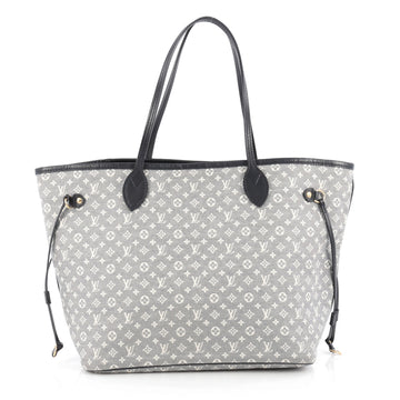 Louis Vuitton Neverfull Tote Monogram Idylle MM Blue 1814001