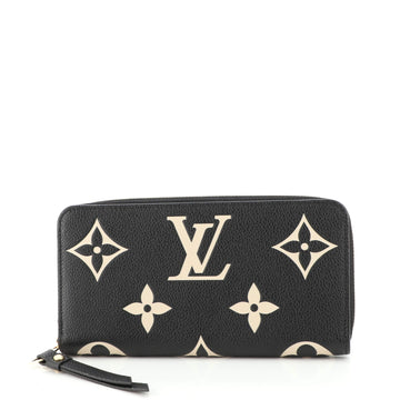 Louis Vuitton Zippy Wallet Bicolor Monogram Empreinte Giant