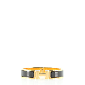 Hermes Clic H Bracelet Enamel Narrow