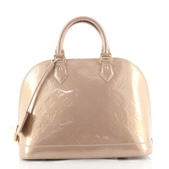 Louis Vuitton Alma Handbag Monogram Vernis PM