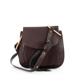 Chloe Hudson Handbag Leather Small Brown 1814301