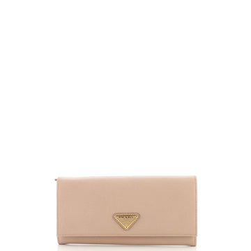Prada Flap Wallet Saffiano Leather Long