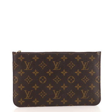 Louis Vuitton Neverfull Pochette Monogram Canvas Large