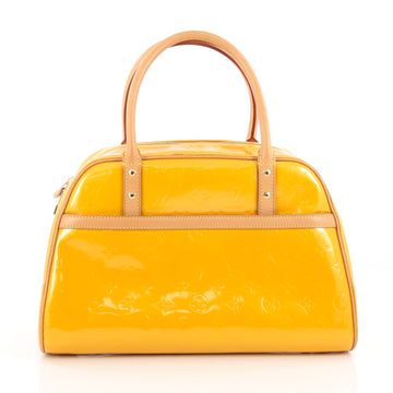Louis Vuitton Tompkins Square Satchel Monogram Vernis Yellow 1815401