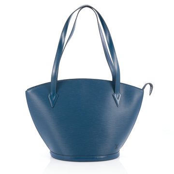 Louis Vuitton Saint Jacques Handbag Epi Leather GM Blue 1815402