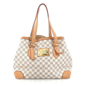 Louis Vuitton Hampstead Handbag Damier MM White 1815406