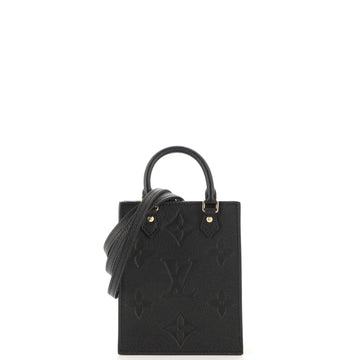 Louis Vuitton Petit Sac Plat Bag Monogram Empreinte Giant