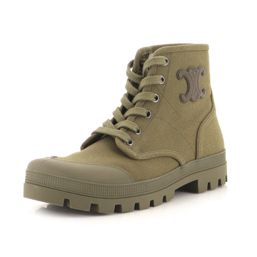 Celine Women's Patapans Canvas Hiking Boots Canvas