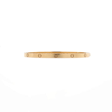 Cartier Love Bracelet 18K Yellow Gold Small