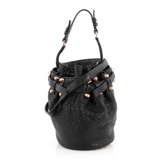 Alexander Wang Diego Bucket Bag Leather Small Black 1815601
