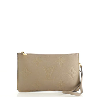 Louis Vuitton Neverfull Pochette Monogram Empreinte Giant Large