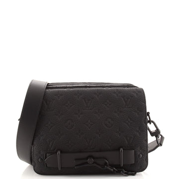 Louis Vuitton Steamer Messenger Bag Monogram Taurillon Leather
