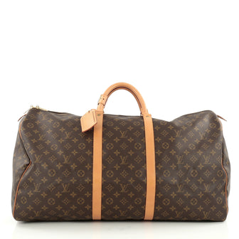 Louis Vuitton Keepall Bag Monogram Canvas 60 Brown 1815902