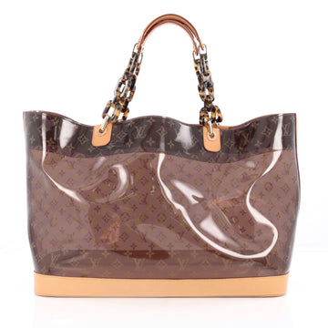 Louis Vuitton Sac Ambre Handbag Monogram Vinyl GM Brown 1815903