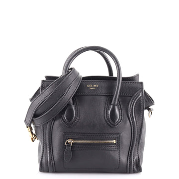 Celine Luggage Bag Smooth Leather Nano