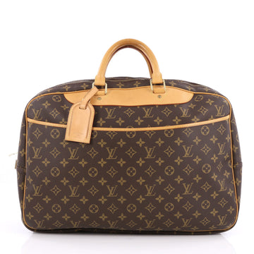 Louis Vuitton Alize Bag Monogram Canvas 24 Heures Brown 1816010