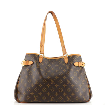 Louis Vuitton Batignolles Handbag Monogram Canvas Horizontal