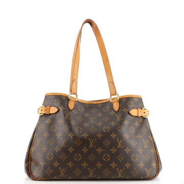 Louis Vuitton Batignolles Handbag Monogram Canvas Horizontal