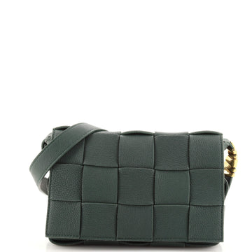 Bottega Veneta Cassette Crossbody Bag Maxi Intrecciato Leather