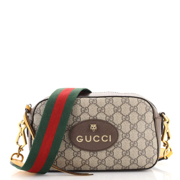 Gucci Neo Vintage Camera Messenger Bag GG Coated Canvas