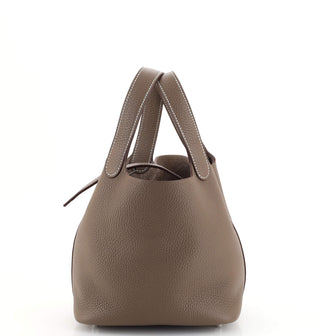 Hermes Picotin Lock Bag Clemence PM
