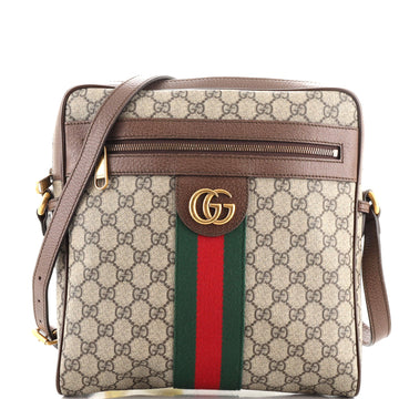Gucci Ophidia Messenger Bag GG Coated Canvas Medium