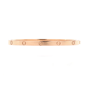 Cartier Love Bracelet 18K Rose Gold Small