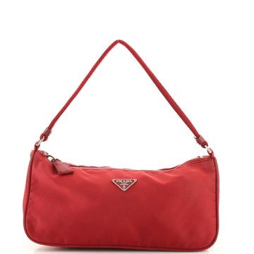 Prada Pochette Shoulder Bag Tessuto Small