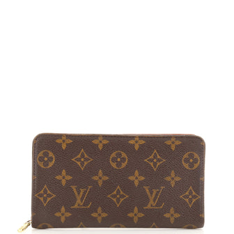 Louis Vuitton Porte-Monnaie Zippy Wallet Monogram Canvas