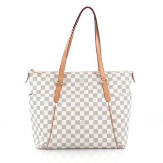 Louis Vuitton Totally Handbag Damier MM White
