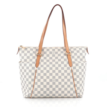Louis Vuitton Totally Handbag Damier MM White