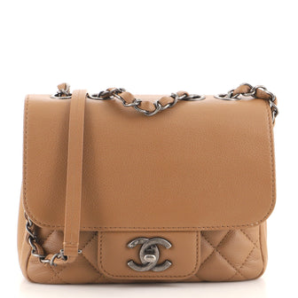 Chanel All About Flap Bag Caviar Medium