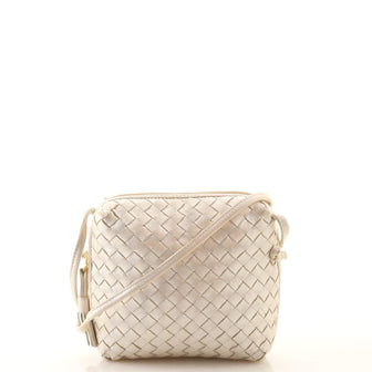 Bottega Veneta Vintage Nodini Crossbody Bag Intrecciato Nappa Mini