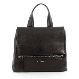 Givenchy Pandora Pure Satchel Leather Small Black 