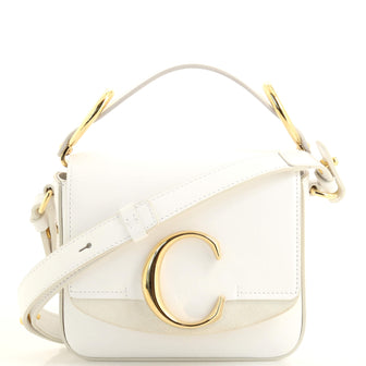 Chloe C Flap Bag Leather Mini