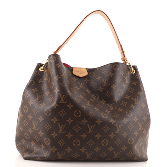 Louis Vuitton Graceful Handbag Monogram Canvas MM