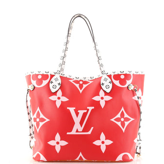Louis Vuitton Neverfull NM Tote Limited Edition Colored Monogram Giant MM