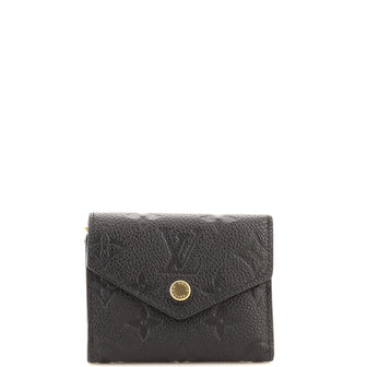 LV Victorine Wallet Monogram Empreinte Leather, Luxury, Bags
