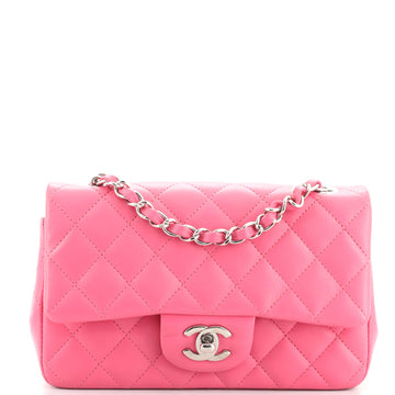 Chanel Classic Single Flap Bag Quilted Lambskin Mini