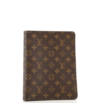 Louis Vuitton Desk Agenda Cover Monogram Canvas