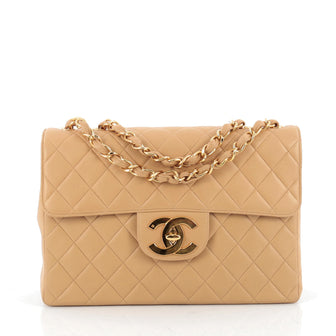 Chanel Vintage Classic Single Flap Bag Quilted Lambskin 1820006