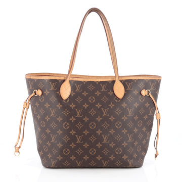 Louis Vuitton Neverfull NM Tote Monogram Canvas MM Brown 1820011
