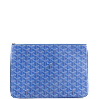 Goyard Senat Zip Pouch Coated Canvas MM