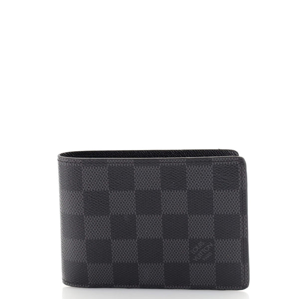 Louis Vuitton Multiple Wallet Damier Graphite Black 1820025