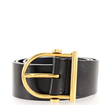Gucci Ceinture Buckle Belt Leather Wide