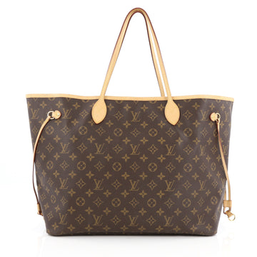 Louis Vuitton Neverfull NM Tote Monogram Canvas GM Brown 1820801