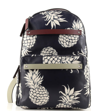 Valentino Garavani Rockstud Backpack Printed Leather Large