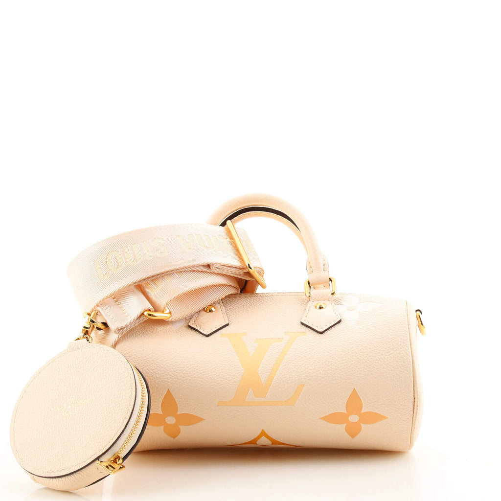 Louis Vuitton Papillon Handbag By The Pool Monogram Empreinte