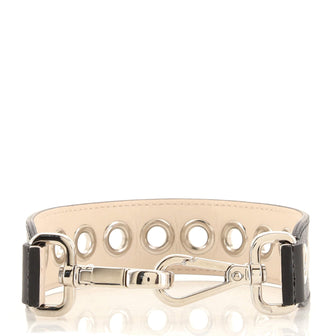 Fendi Grommet Mini Strap You Short Bag Strap Leather